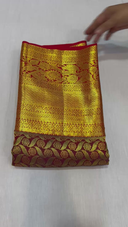 Pure kanchipuram silk wedding sarees