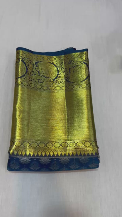 Pure kanchipuram silk wedding sarees
