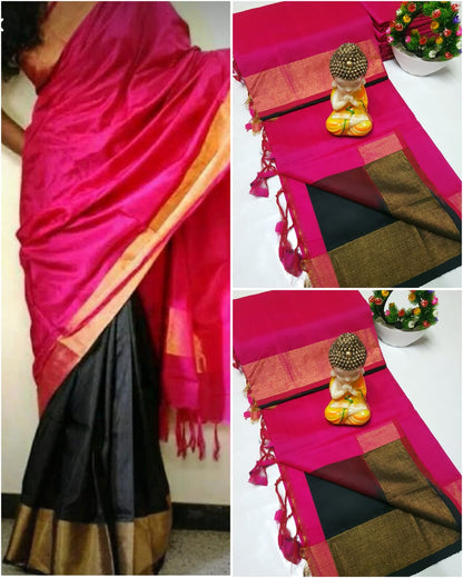 Tripura silk Langa Voni Sarees