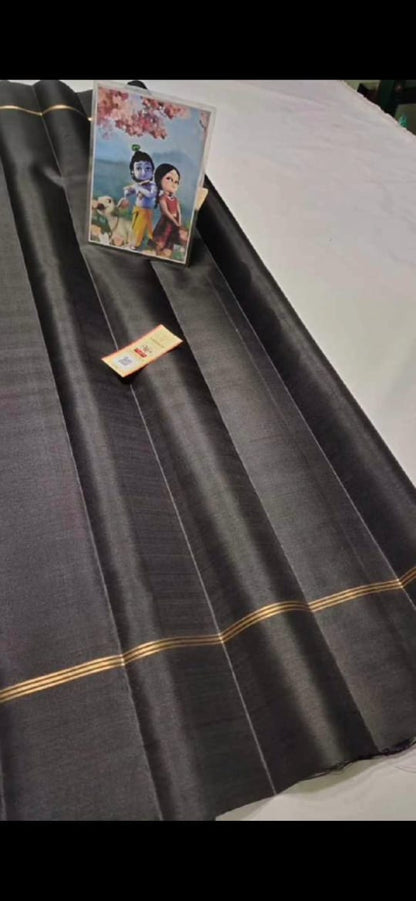 Pure kanchipuram plain soft silk sarees