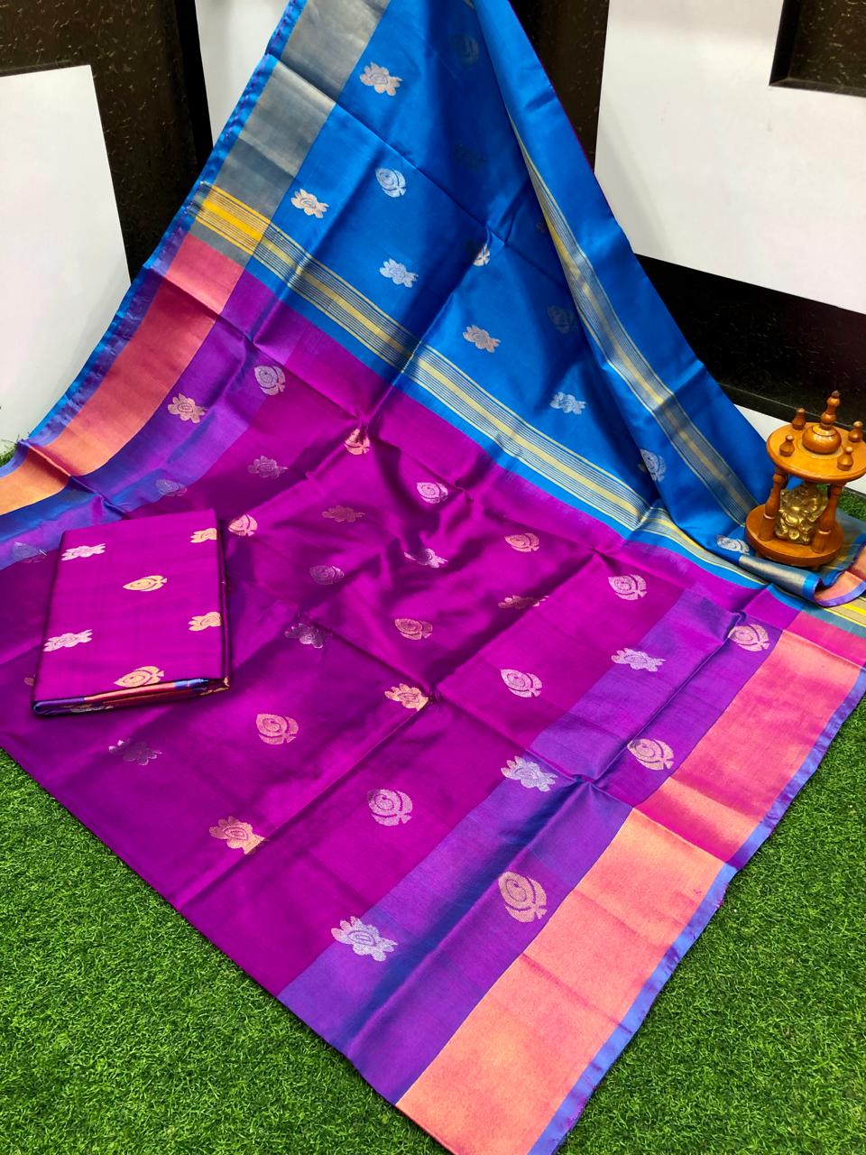 Uppada silk Topi Butta sarees