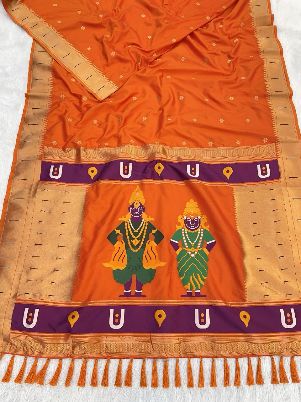 Vittala design Paithani Sarees