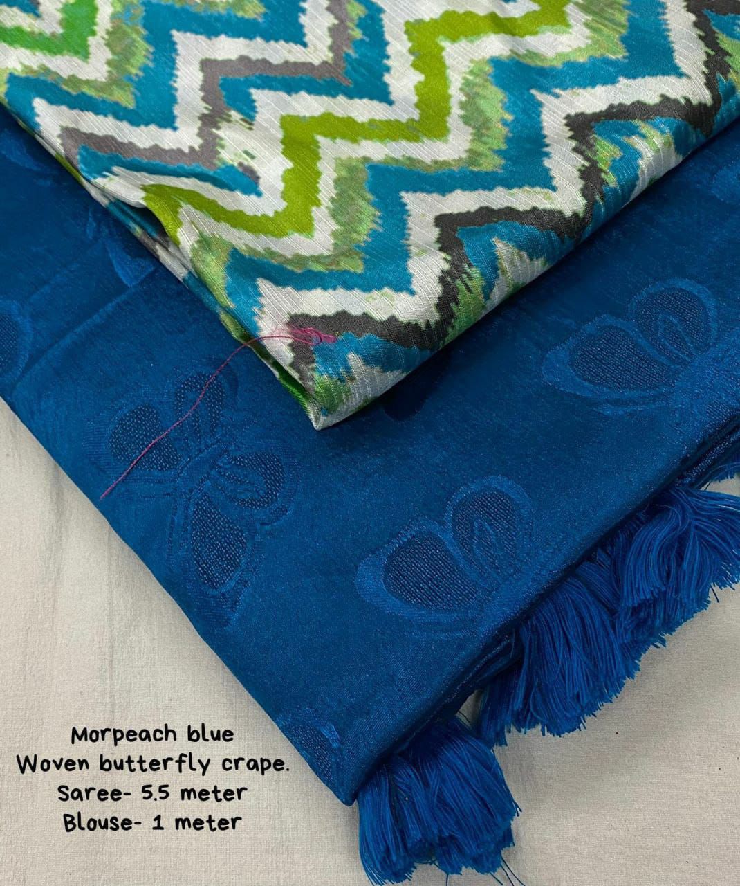 Bombay crepe silk sarees