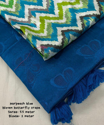 Bombay crepe silk sarees