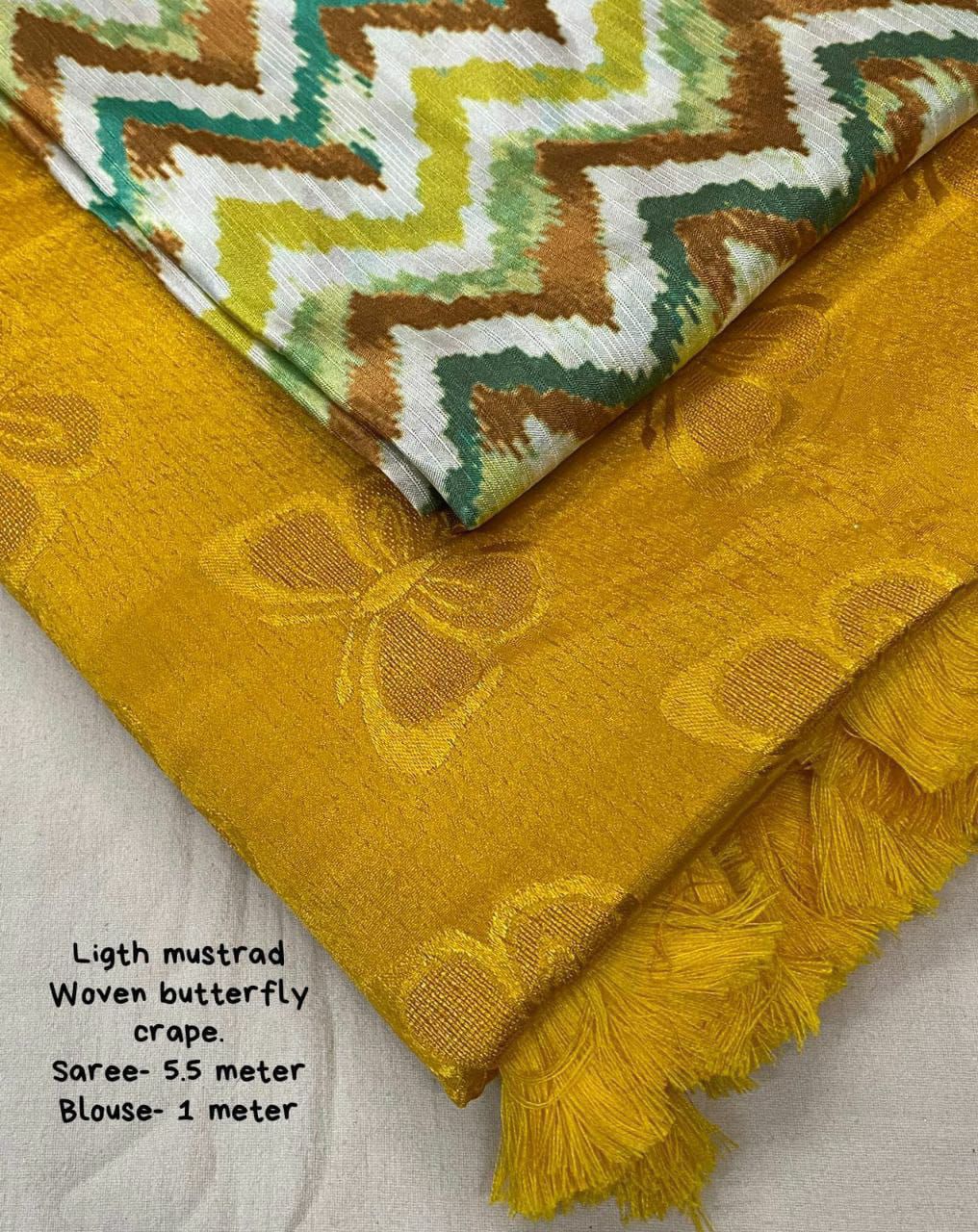 Bombay crepe silk sarees