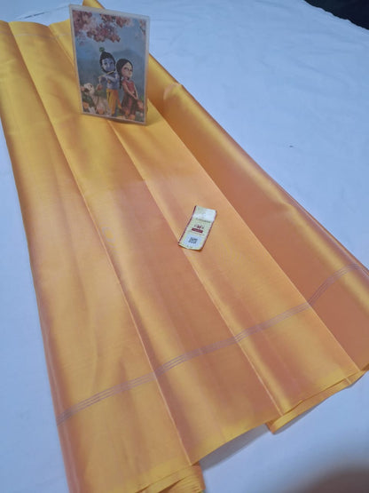 Pure kanchipuram plain soft silk sarees