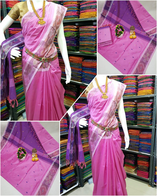 Tripura silk Nakshatra butta sarees