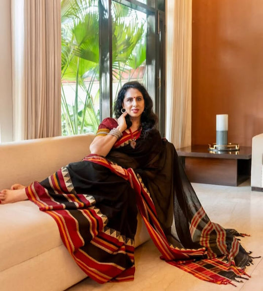 Narayanpet mercerised cotton sarees