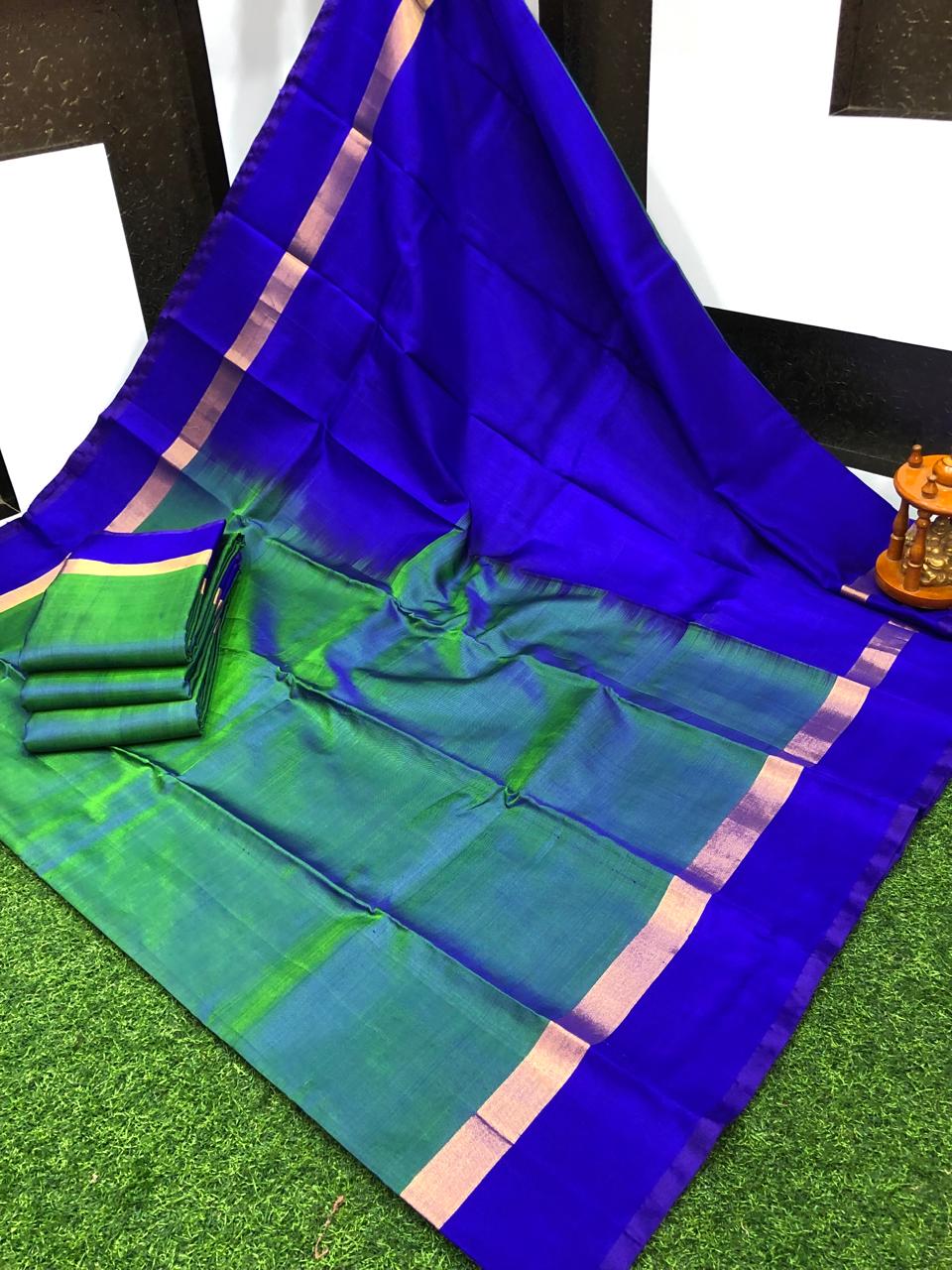Uppada plain silk sarees