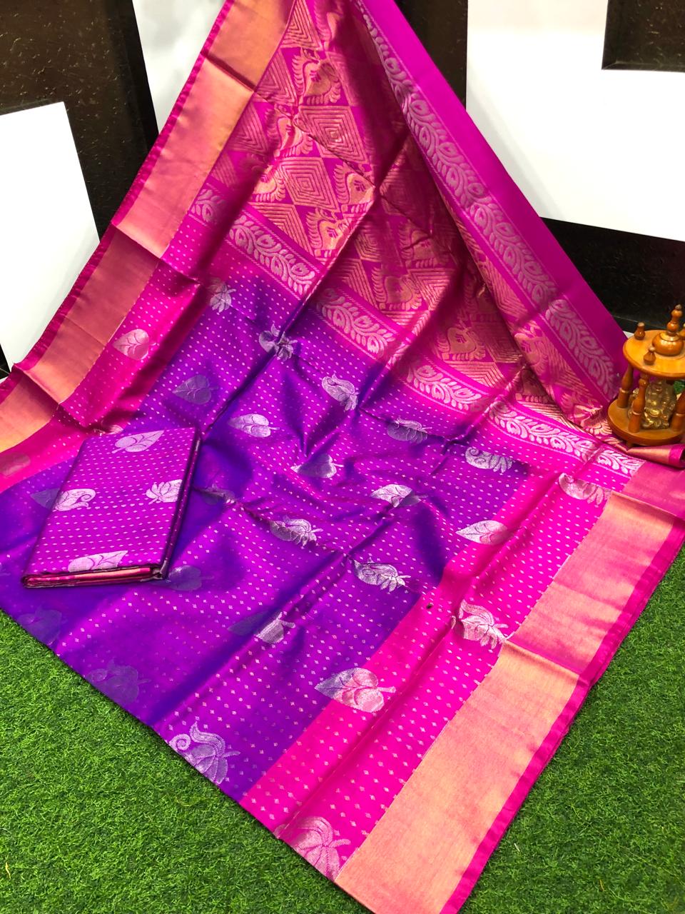 Uppada silk uppena all over sarees