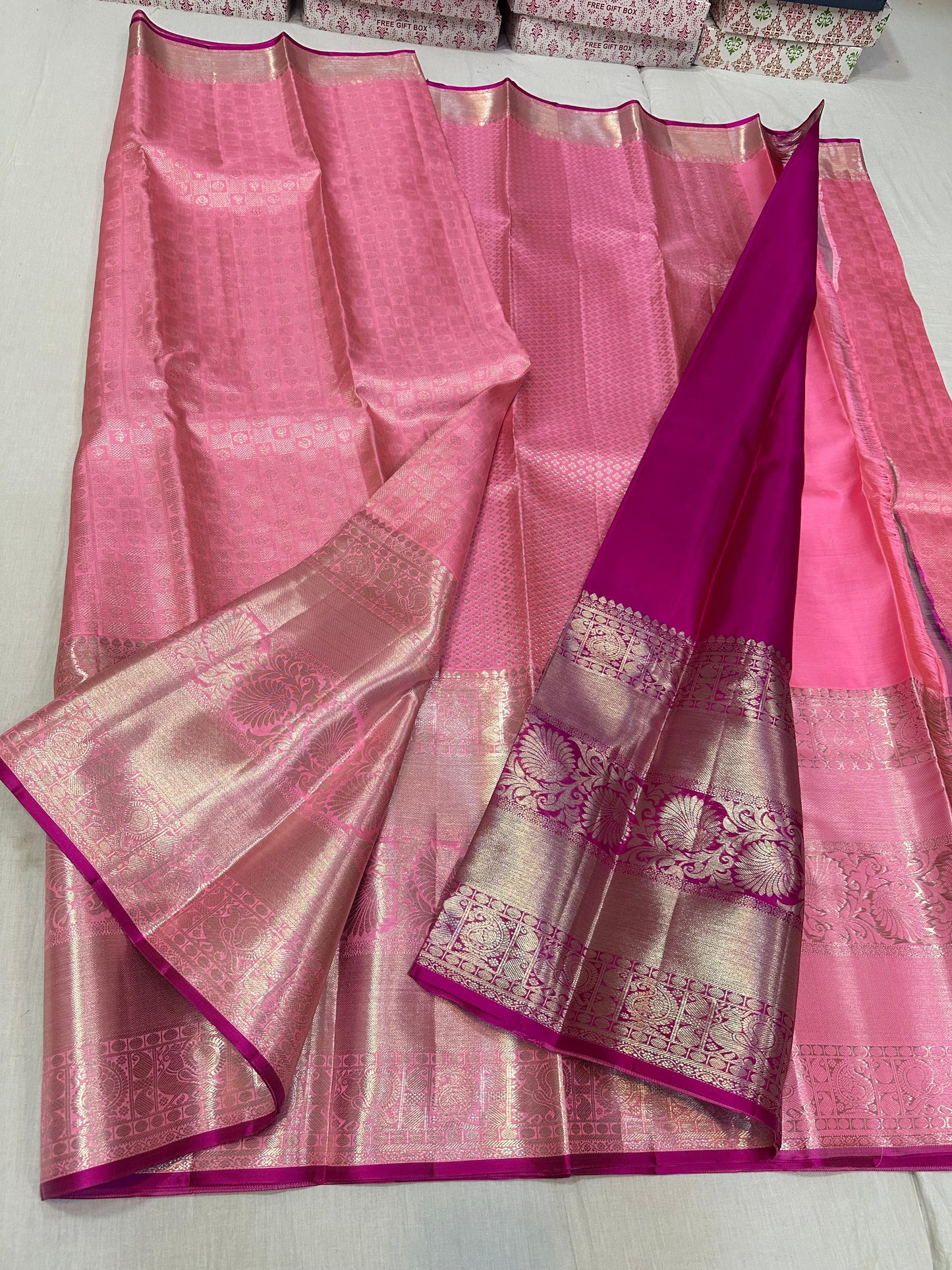 Pure kanchipuram wedding silk sarees