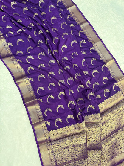Banarasi katan soft silk sarees
