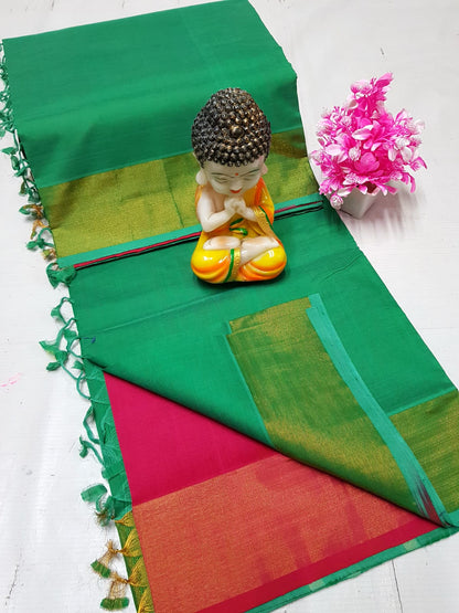 Tripura silk Langa Voni Sarees
