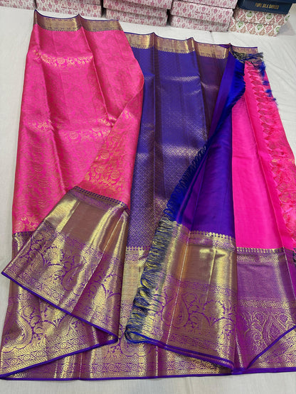 Pure kanchipuram silk wedding sarees