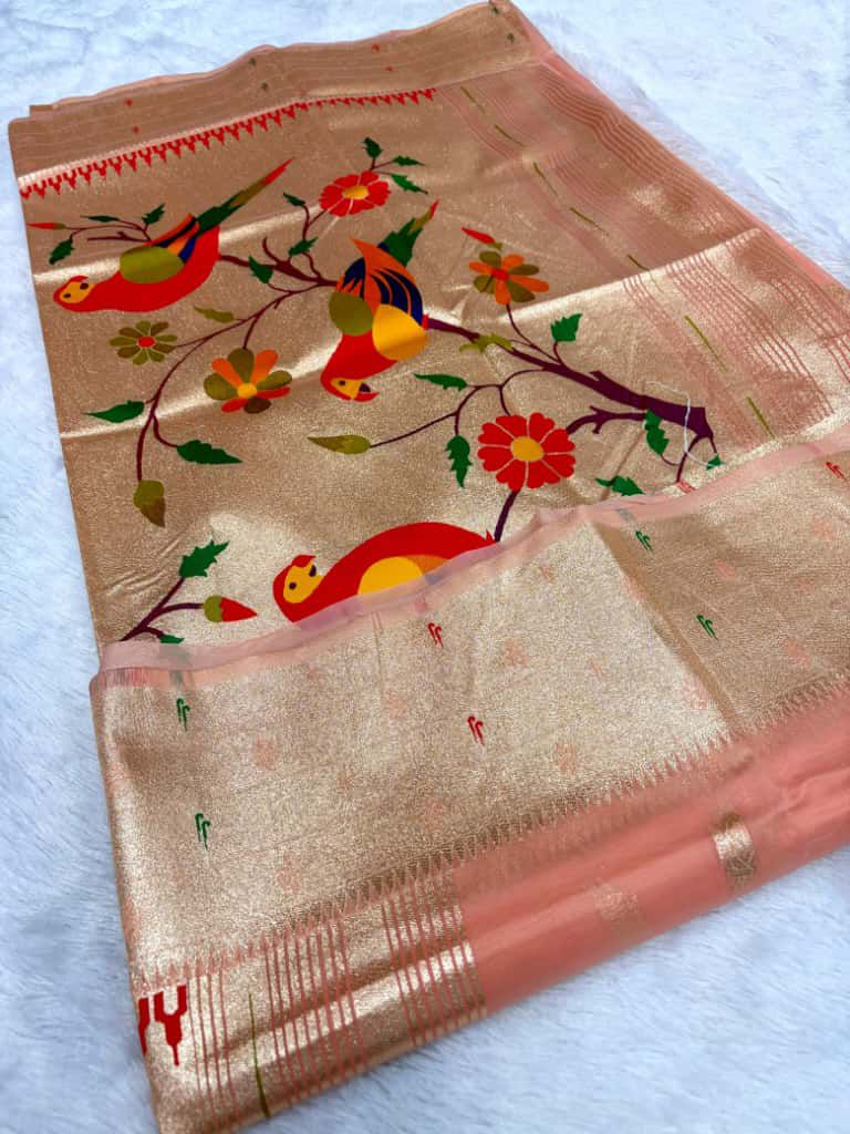 Organza tissue silk sarees