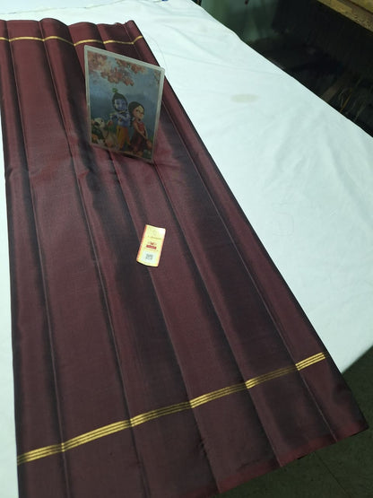 Pure kanchipuram plain soft silk sarees