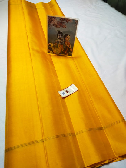 Pure kanchipuram plain soft silk sarees