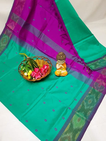 Tripura silk Nakshatra butta sarees