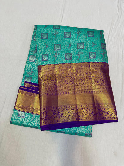 Pure kanchipuram bridal silk sarees