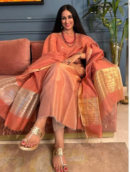 Maheshwari Tissue Muslin salwar suits