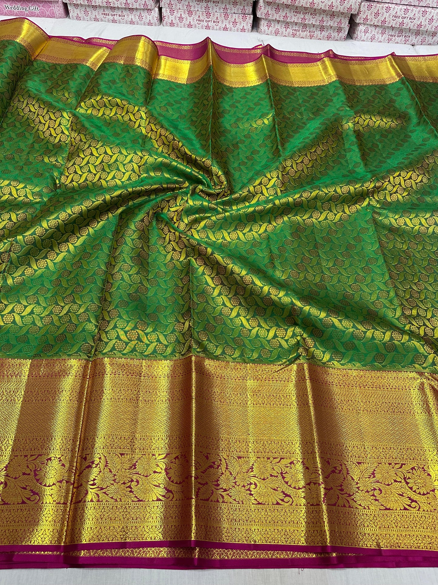 Pure kanchipuram wedding silk sarees