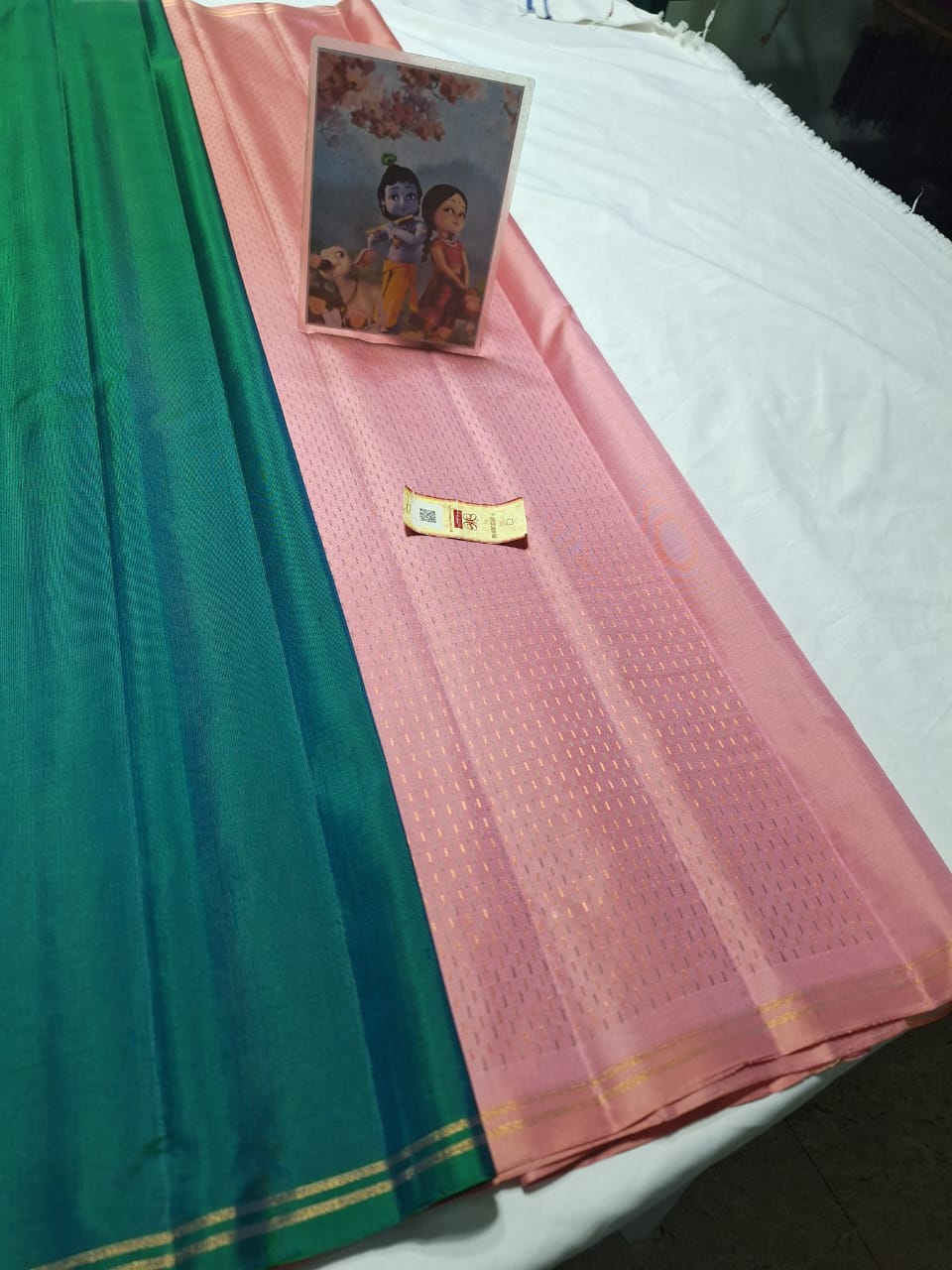 Pure kanchipuram plain soft silk sarees