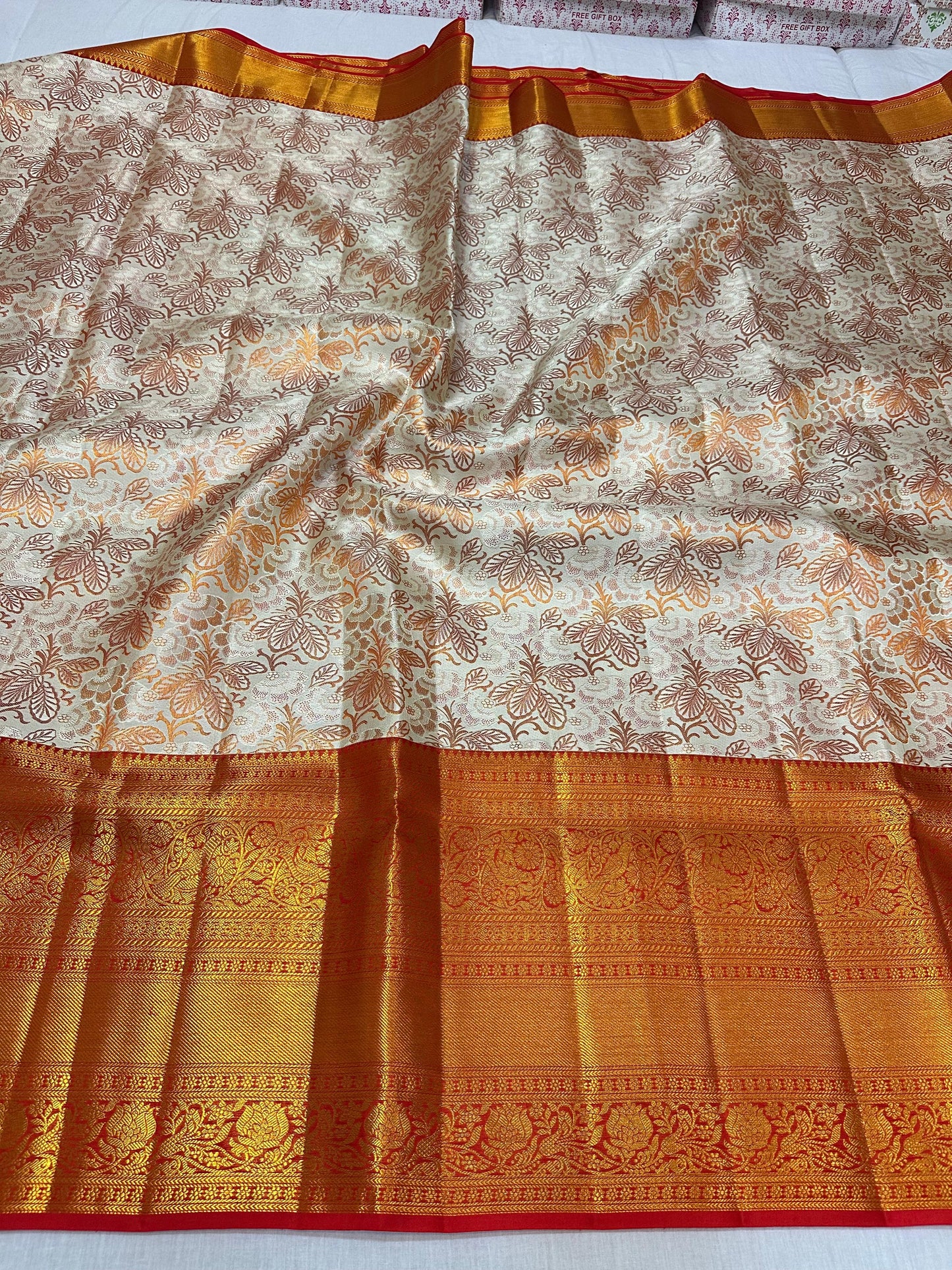 Pure kanchipuram bridal silk sarees