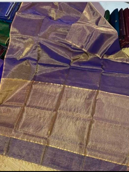 Maheshwari Handloom Tissue silk sarees