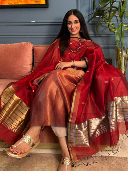 Maheshwari Tissue Muslin salwar suits