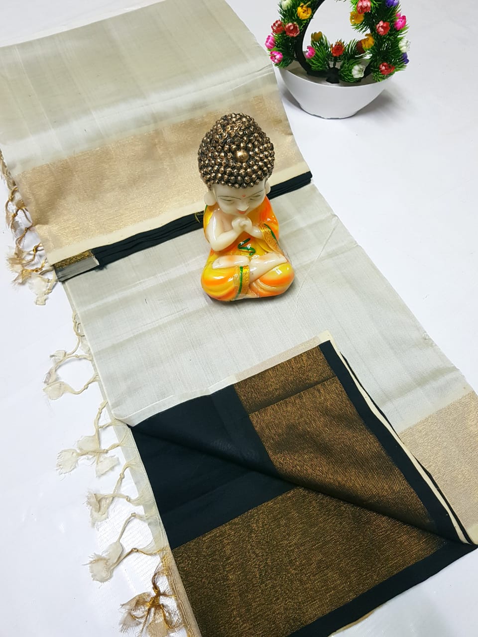 Tripura silk Langa Voni Sarees