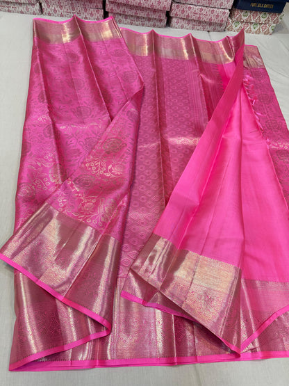 Pure kanchipuram silk wedding sarees