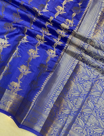 Semi Banarasi Georgette warm silk sarees