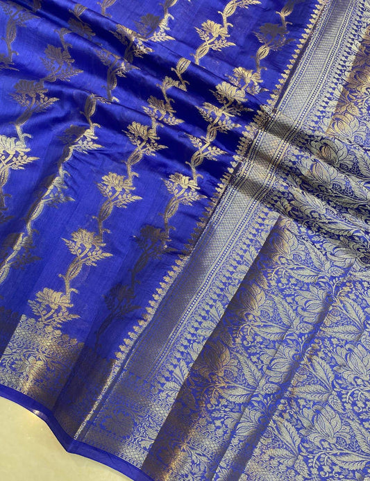 Semi Banarasi Georgette warm silk sarees