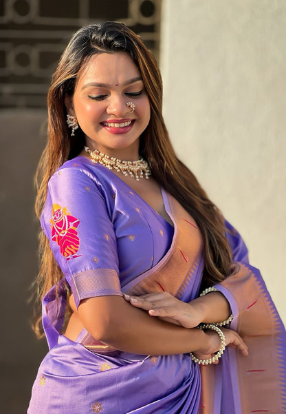 Vittala design Paithani Sarees