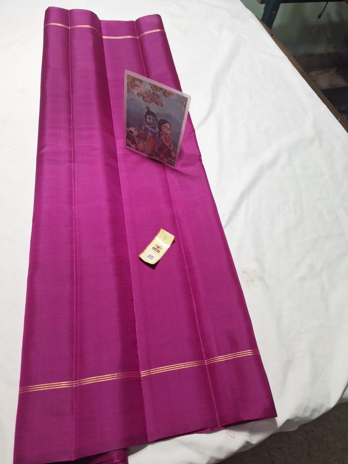 Pure kanchipuram plain soft silk sarees