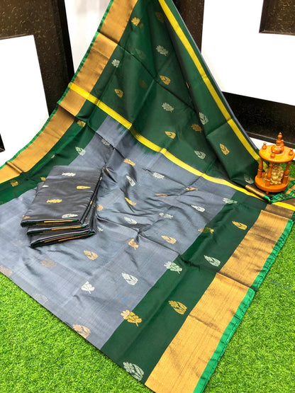Uppada silk Topi Butta sarees