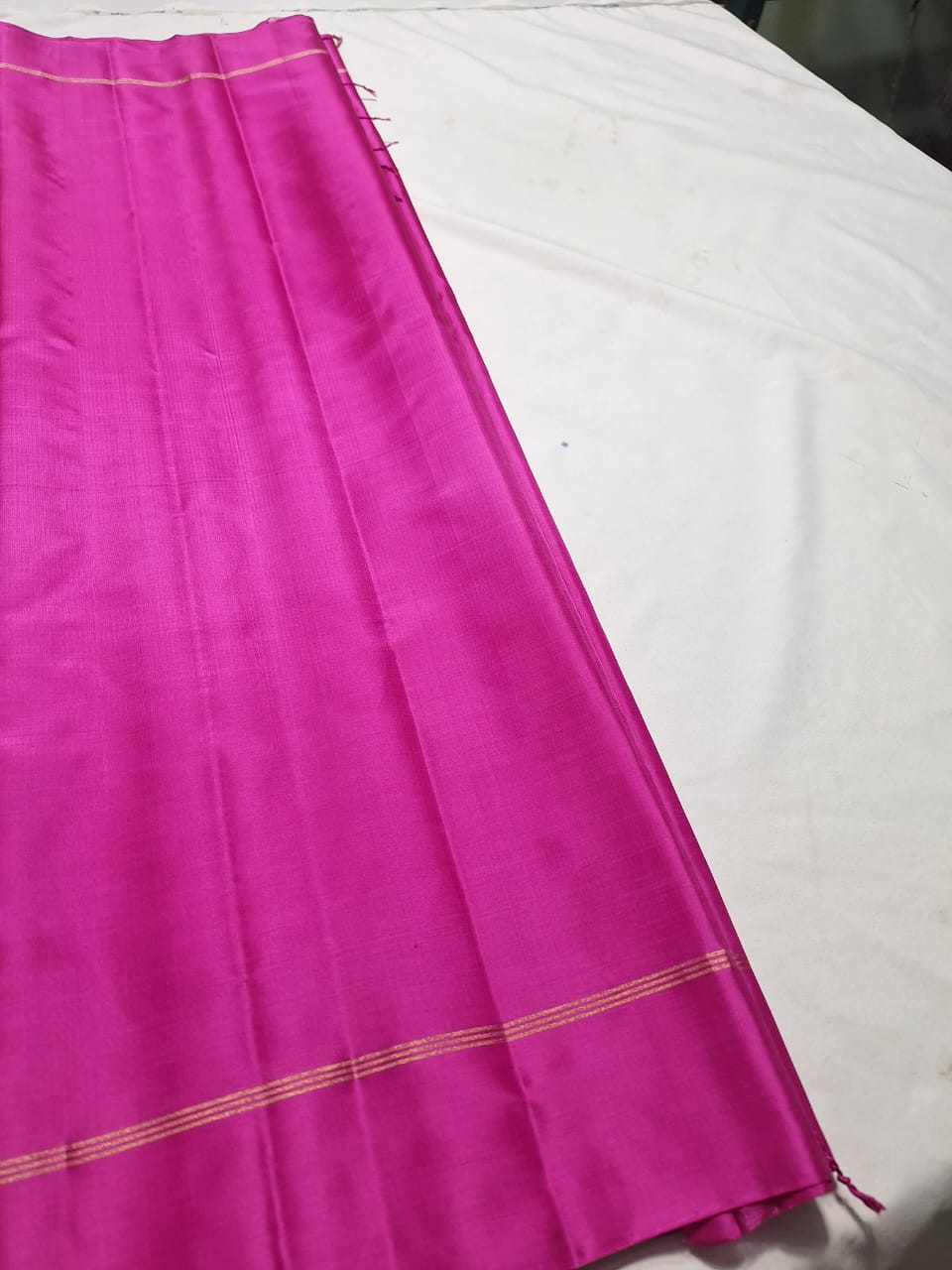 Pure kanchipuram plain soft silk sarees