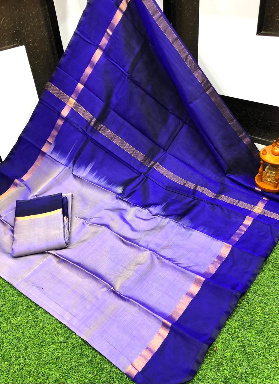 Uppada plain silk sarees