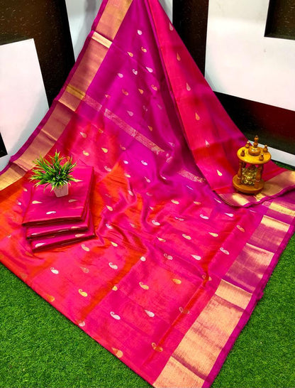 Uppada silk sarees with butti work