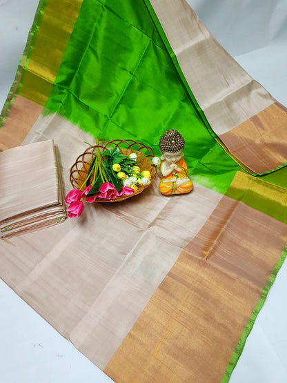 Uppada pattu sarees with big border