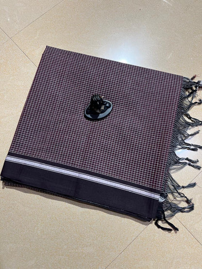 Narayanpet cotton checks sarees