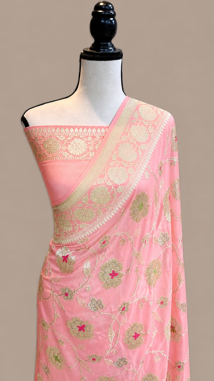 Banarasi semi pure silk georgette sarees
