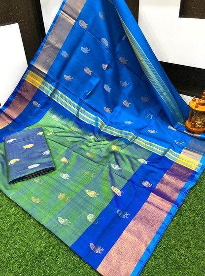 Uppada silk Topi Butta sarees
