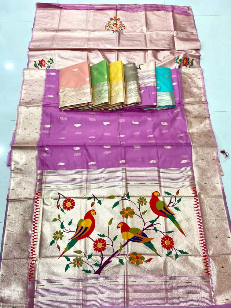 Organza tissue silk sarees