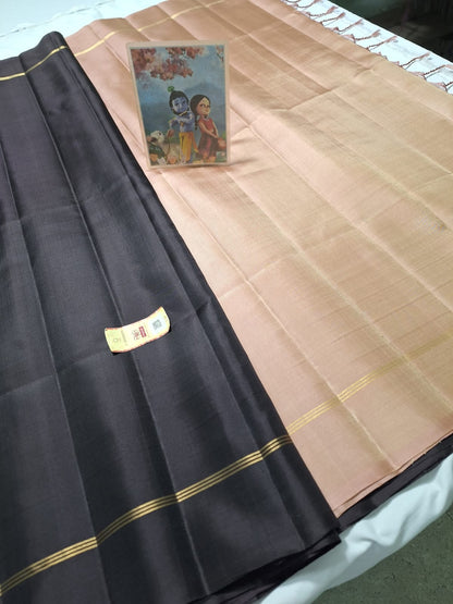 Pure kanchipuram plain silk sarees