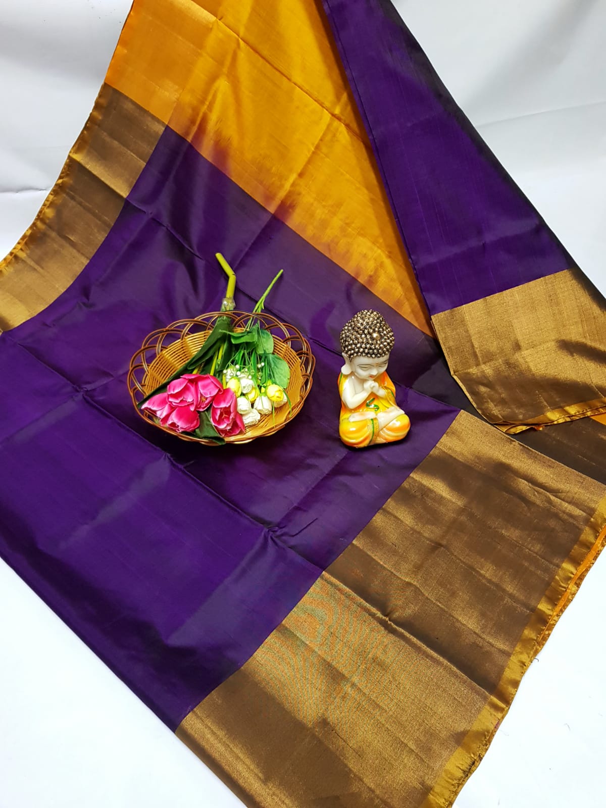 Uppada pattu sarees with big border