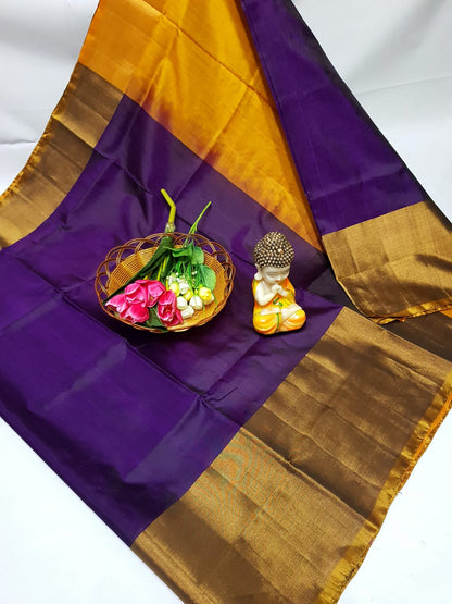 Uppada pattu sarees with big border