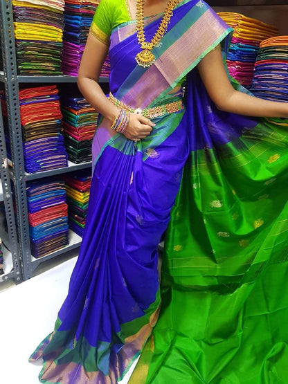 Uppada silk Topi Butta sarees