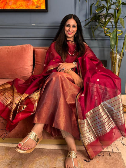 Maheshwari Tissue Muslin salwar suits