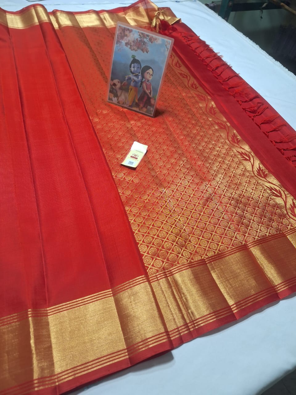 Pure kanchipuram plain soft silk sarees